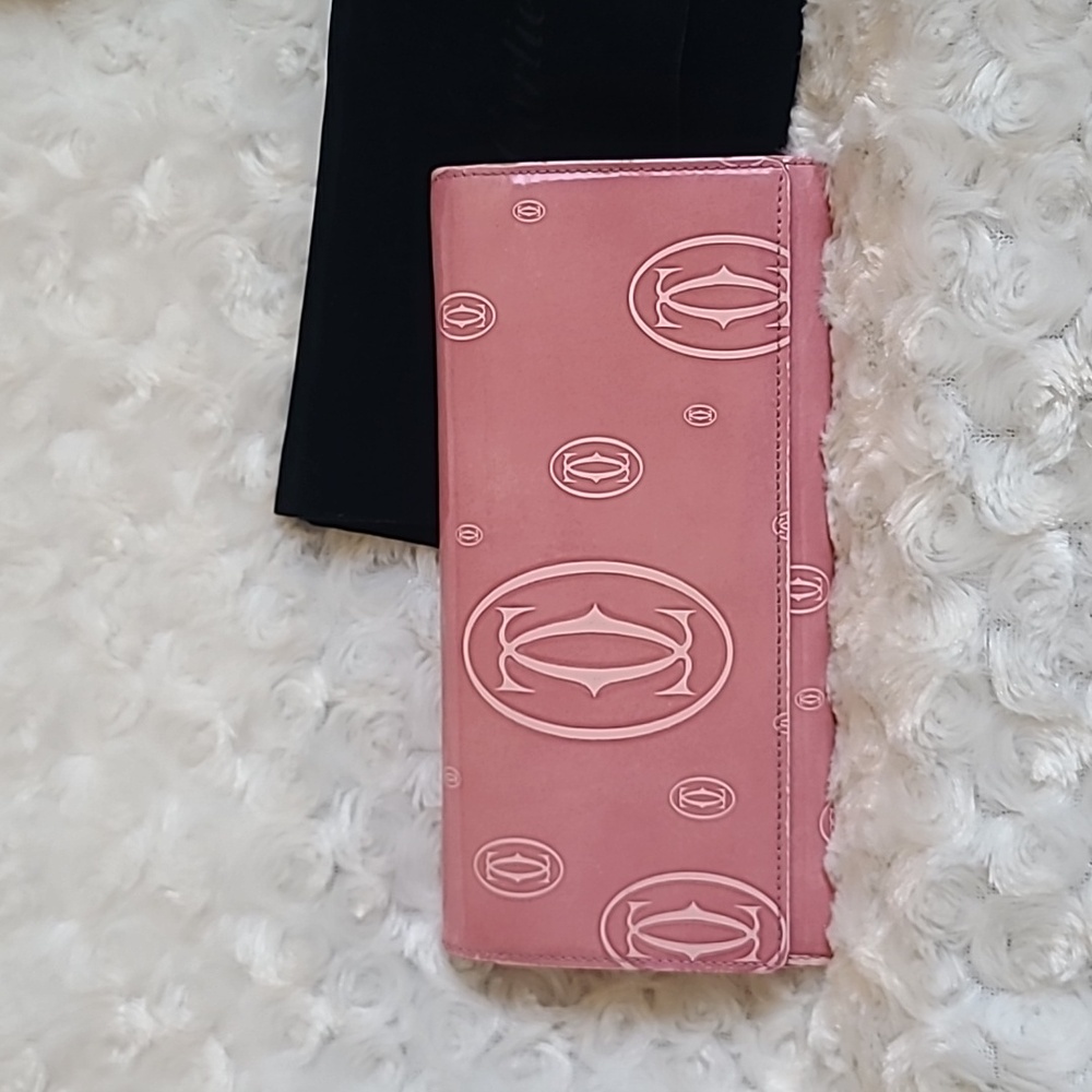Cartier Birthday Long Wallet, Pink